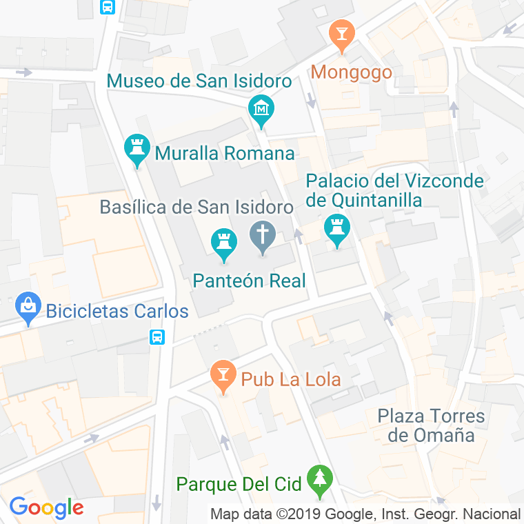 Código Postal calle Capilla en León