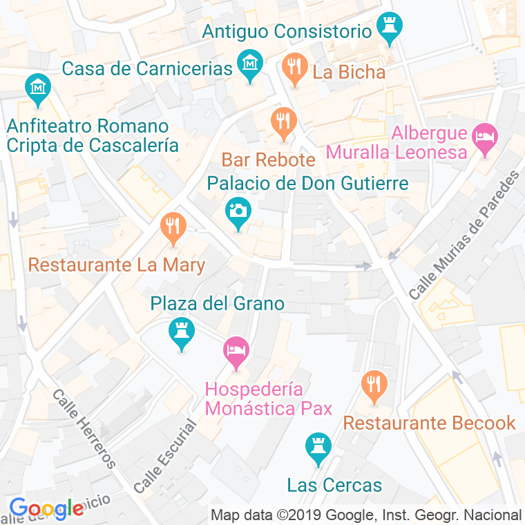 Código Postal calle Corta en León
