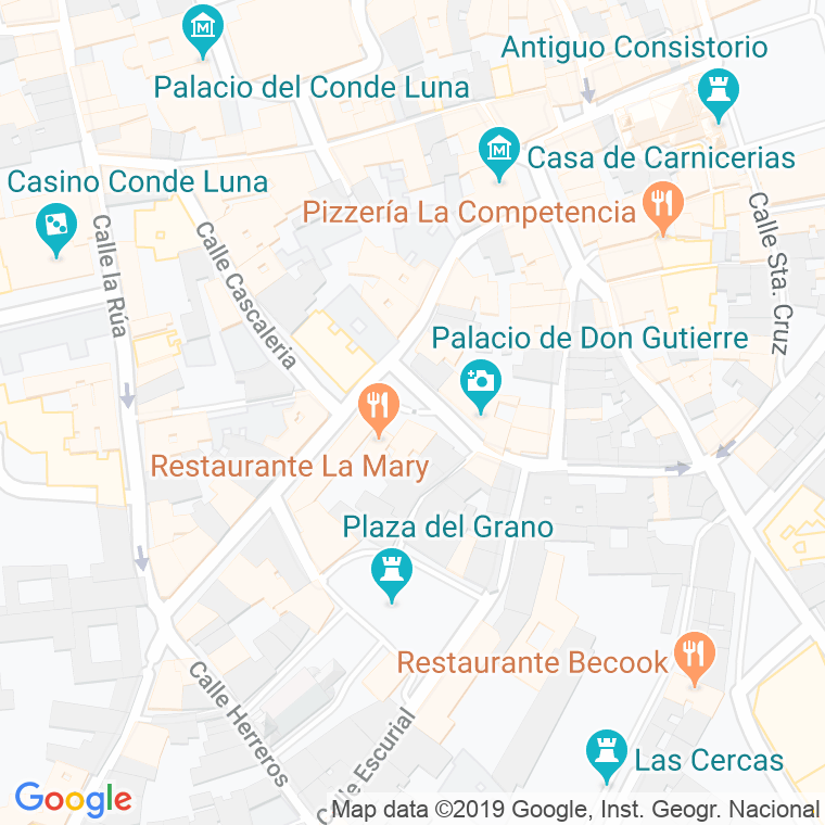 Código Postal calle Don Gutierre en León