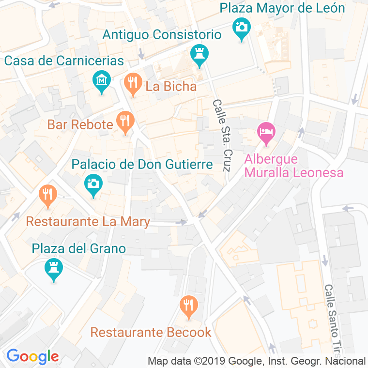 Código Postal calle Misericordia en León