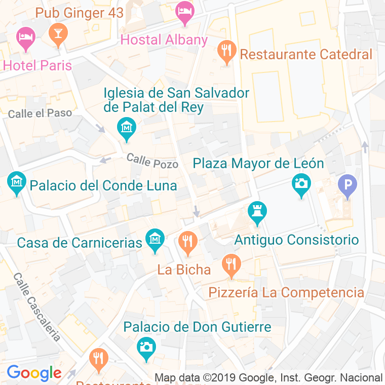 Código Postal calle Platerias en León