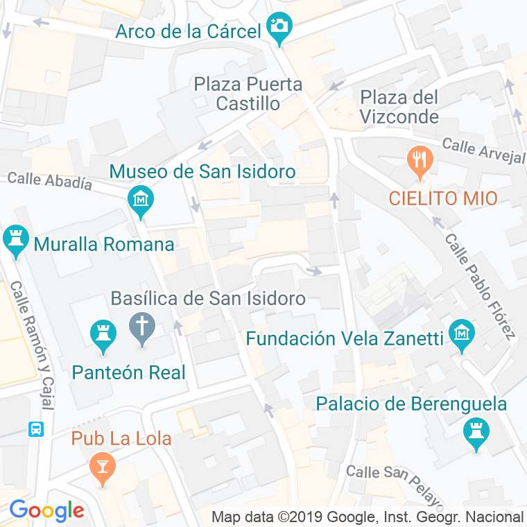 Código Postal calle San Guisan en León