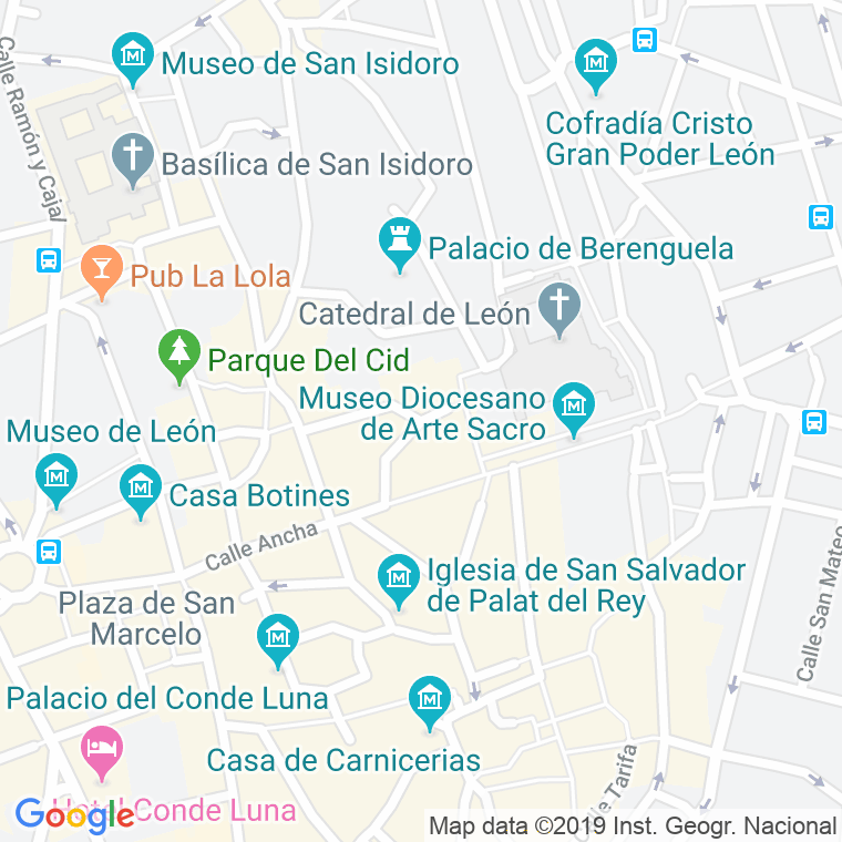 Código Postal calle Sierra Pambley en León