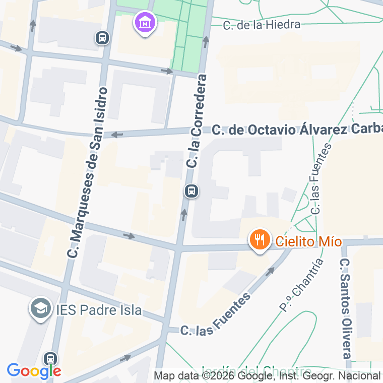 Código postal de Corredera en León