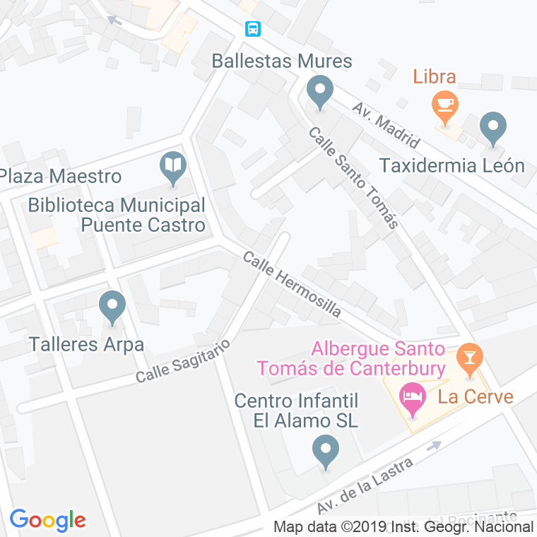 Código Postal calle Hermosilla en León