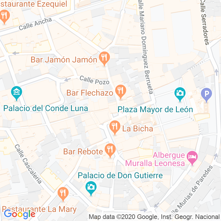 Código Postal calle Rincon en León