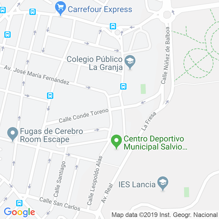 Código Postal calle Conde De Toreno en León