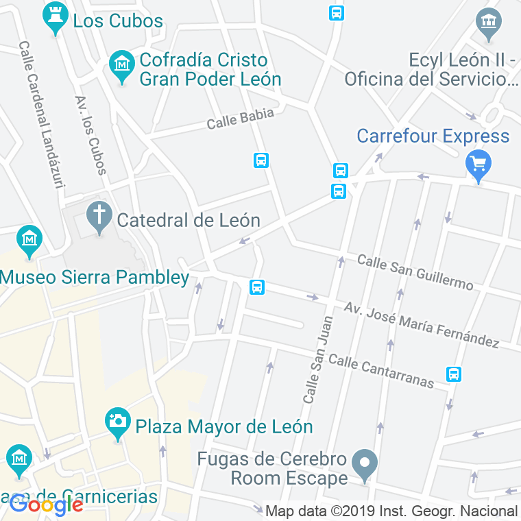 Código Postal calle Jose Maria Fernandez en León