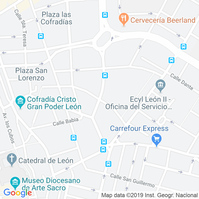 Código Postal calle Buen Suceso en León