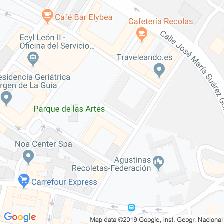 Código Postal calle Joaquin Lopez Robles en León