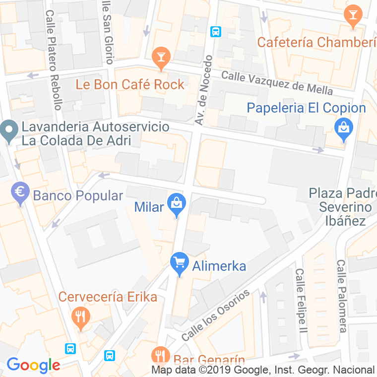 Código Postal calle Padre Getino en León
