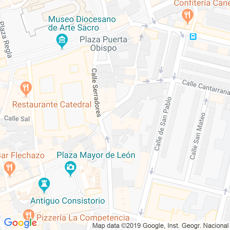 Código Postal calle San Juan De Dios en León