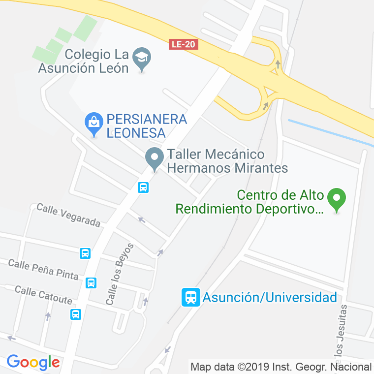 Código Postal calle Cornion en León