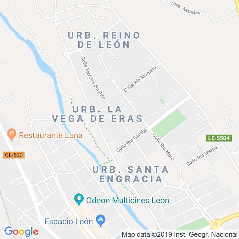 Código Postal calle Ejercito Del Aire en León
