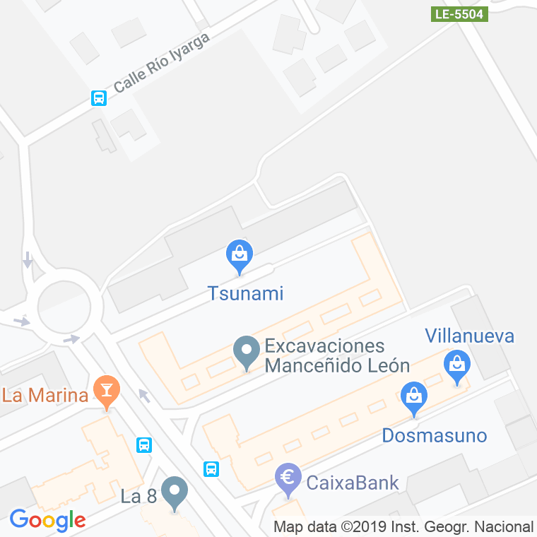 Código Postal calle Matanzas en León