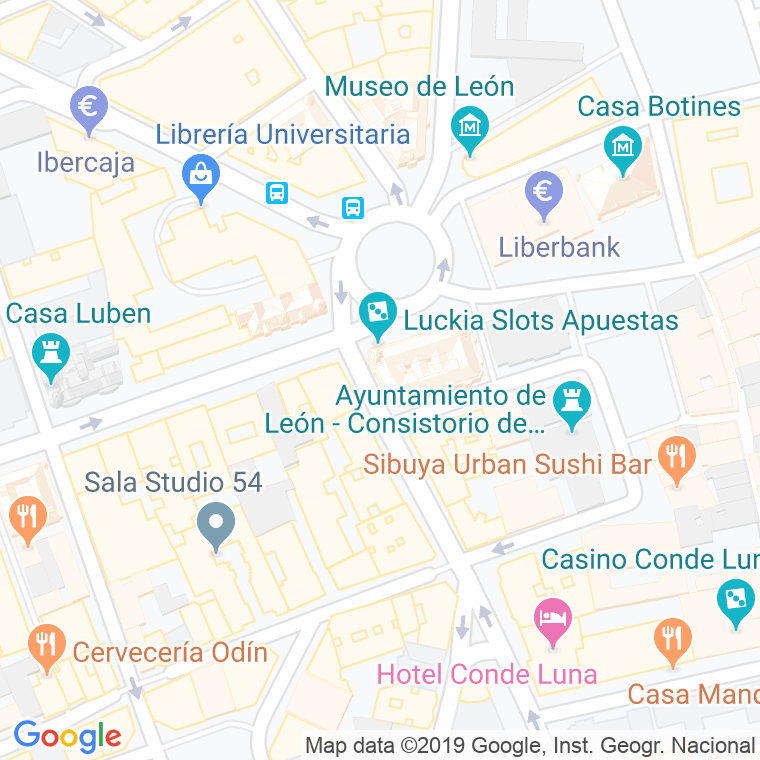 Código Postal calle Astorga, Casas De La Renfe en León