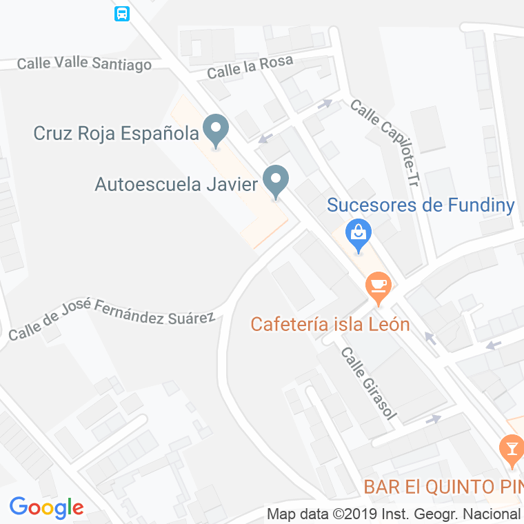 Código Postal calle Alcalde Jose Fernandez Suarez en León