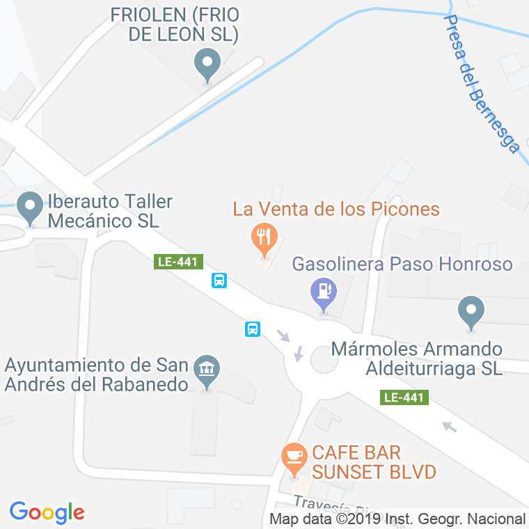 Código Postal calle Ancha (San Andres) en León