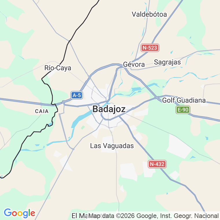 Código postal de Badajoz en León