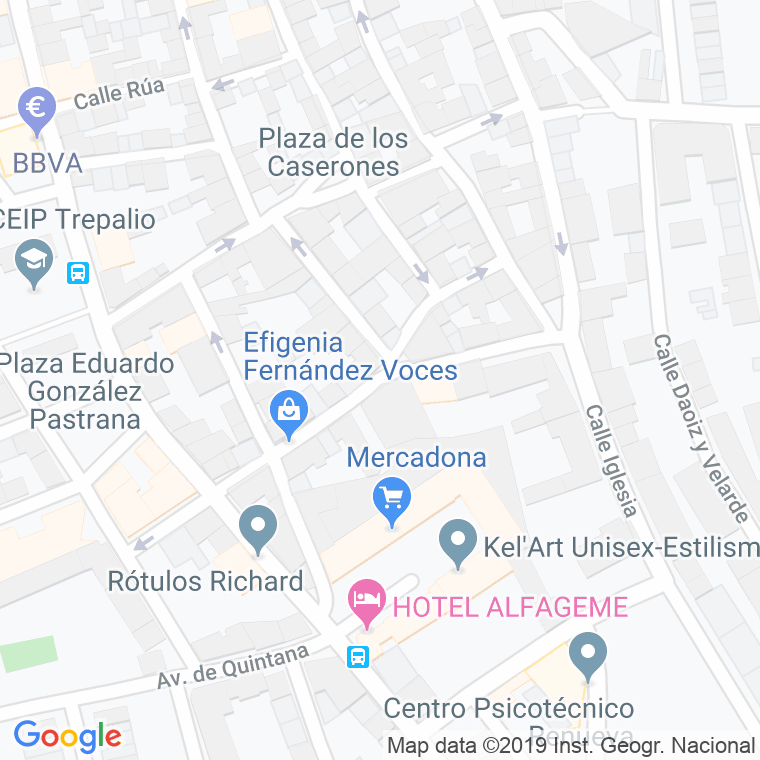 Código Postal calle Carmen (Trobajo) en León