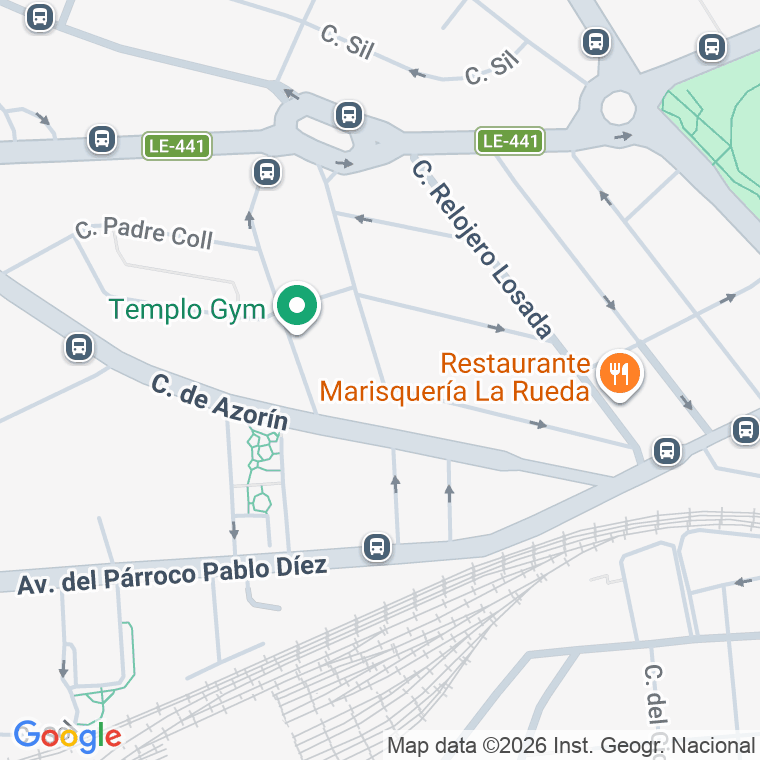 Código postal de Calle Cardenal Cisneros en Trobajo del Camino