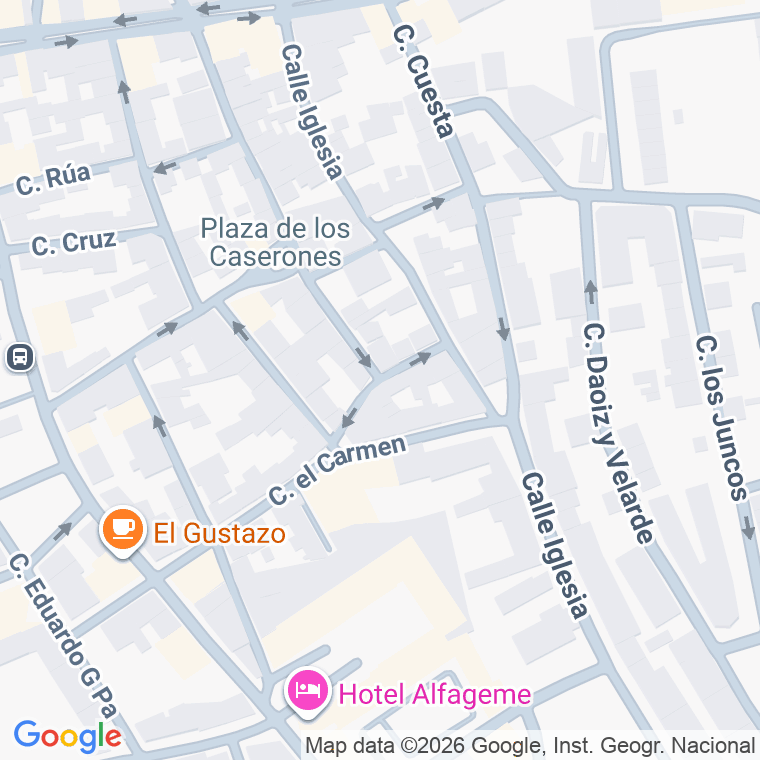 Código postal de Calle Hoz (la) en Trobajo del Camino