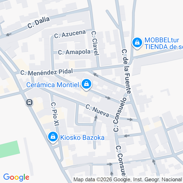 Código postal de Calle Tirso de Molina en Trobajo del Camino