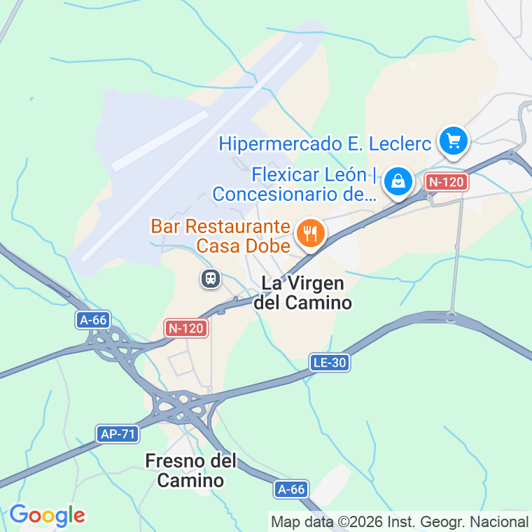 Código postal de Virgen del Camino, la en León