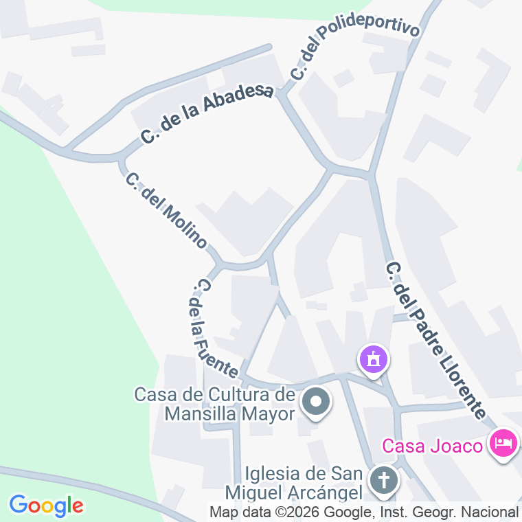 Código postal de Calle Hermano Llamas en Mansilla Mayor