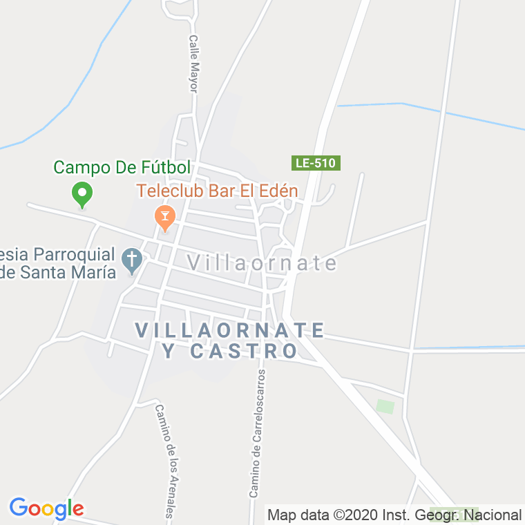 Código Postal de Villaornate en León