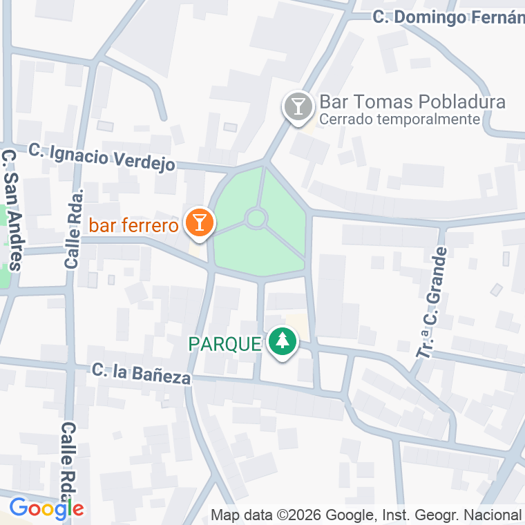 Código postal de Plaza Javier Ugidos Ferrero en Pobladura de Pelayo Garci