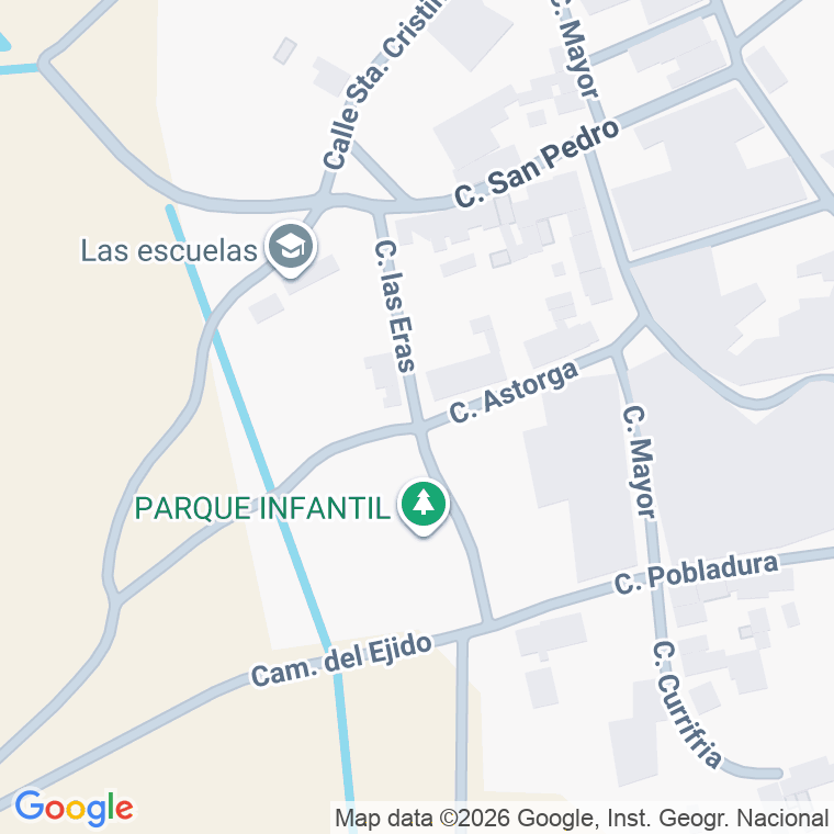 Código postal de Calle Eras (las) en Zambroncinos del Paramo