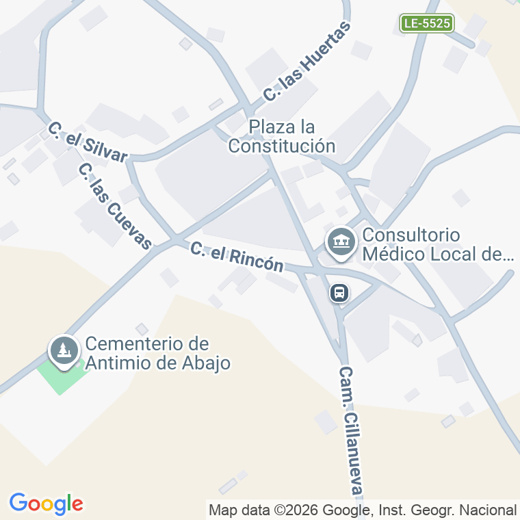 Código postal de Calle Rincon (el) en Antimio de Abajo