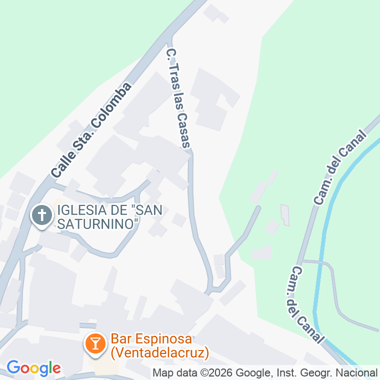 Código postal de Calle tras las Casas en San Martin de la Falamosa