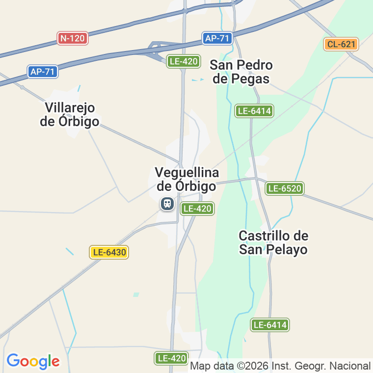 Código postal de Veguellina de Orbigo en León