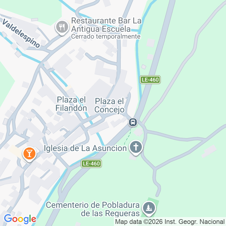 Código postal de Plaza Concejo (el) en Pobladura de las Regueras