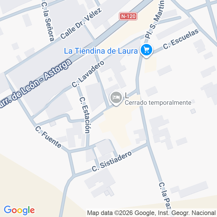 Código postal de Trva Estacion en San Martin del Camino