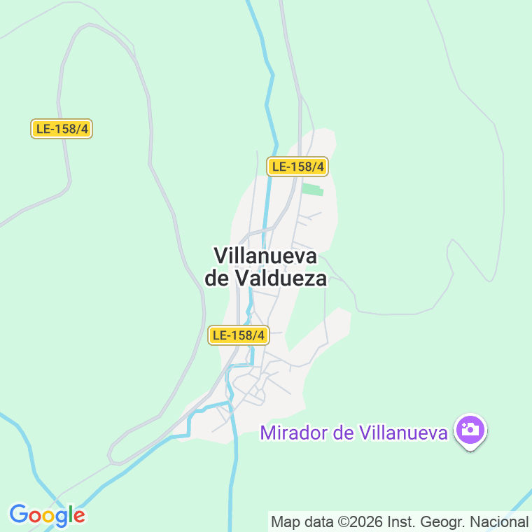 Código postal de Trva Fuente la Avenida en Villanueva de Valdueza
