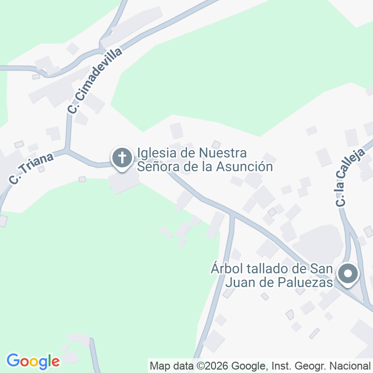 Código postal de Calle Foyo (el) en San Juan de Paluezas