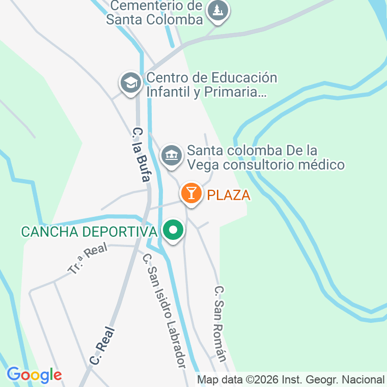 Código postal de Calle Prado (el) en Santa Colomba de la Vega
