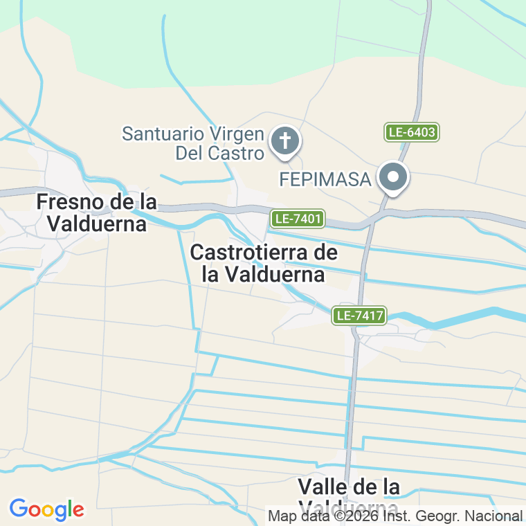 Código postal de Trva Primera a en Castrotierra de la Valdue