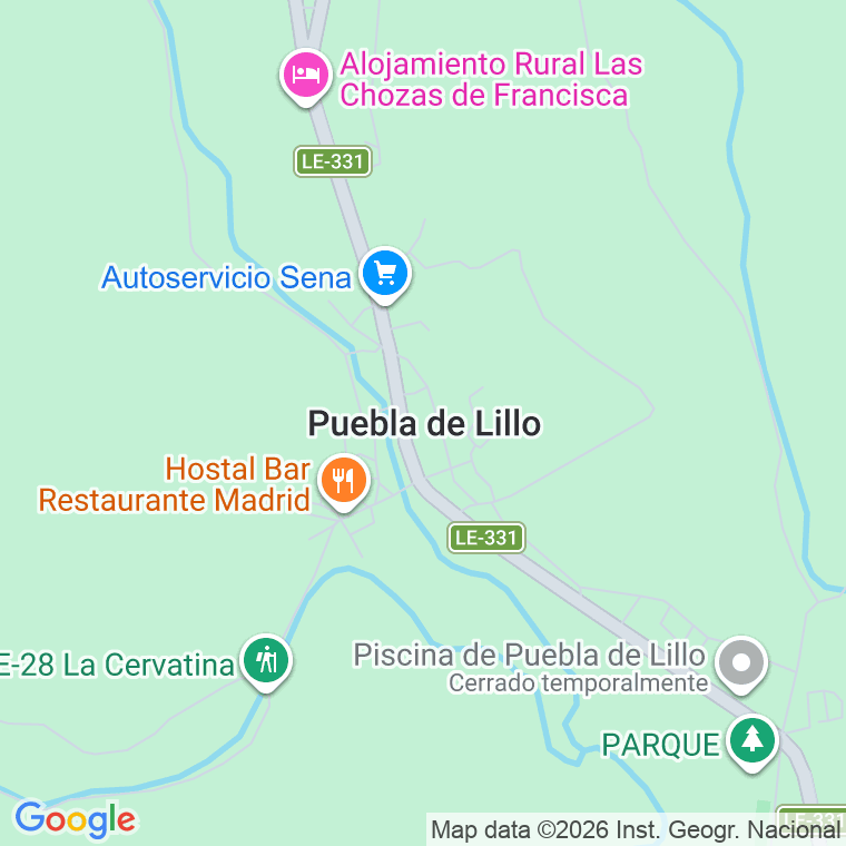 Código postal de Calle Alto del Canto en Puebla de Lillo
