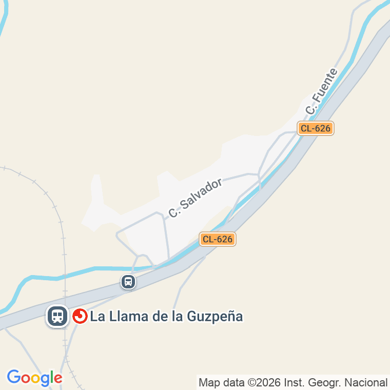 Código postal de Calle Salvador en Llama de la Guzpeña