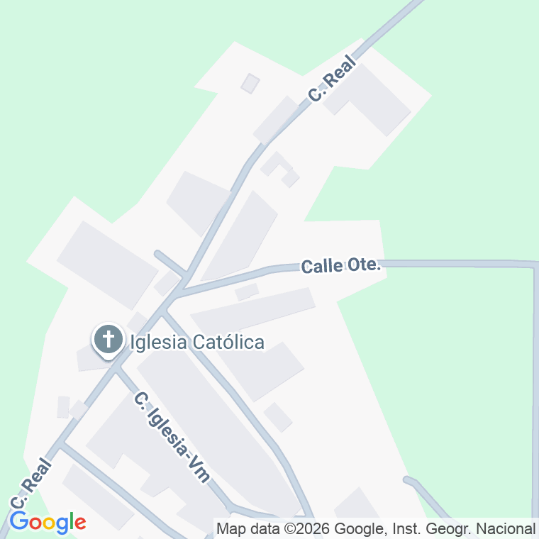 Código postal de Calle Oriente en Villamondrin de Rueda