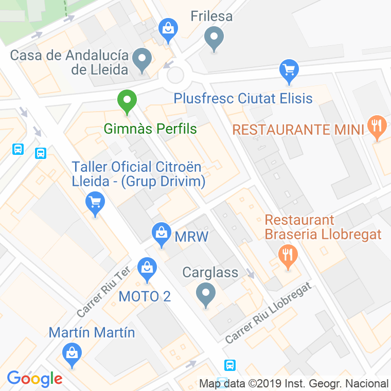 Código Postal calle Alfons Ii en Lleida