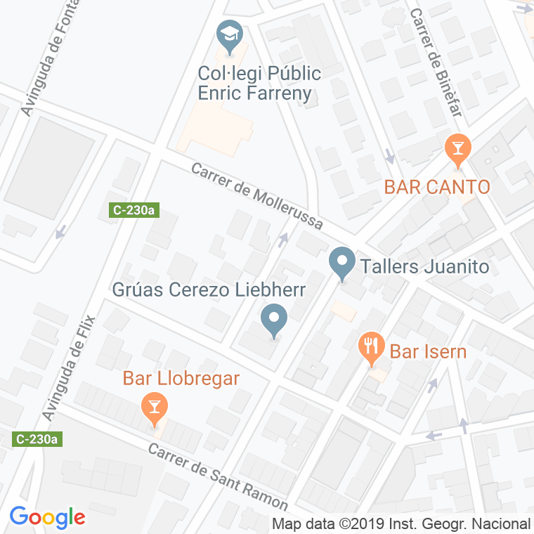Código Postal calle Aspa en Lleida