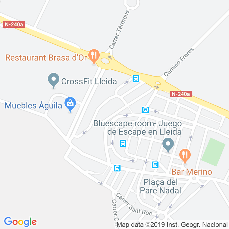 Código Postal calle Garcia Lorca en Lleida