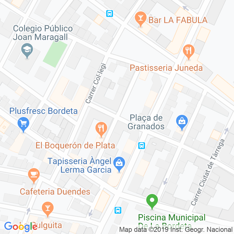 Código Postal calle Isona en Lleida