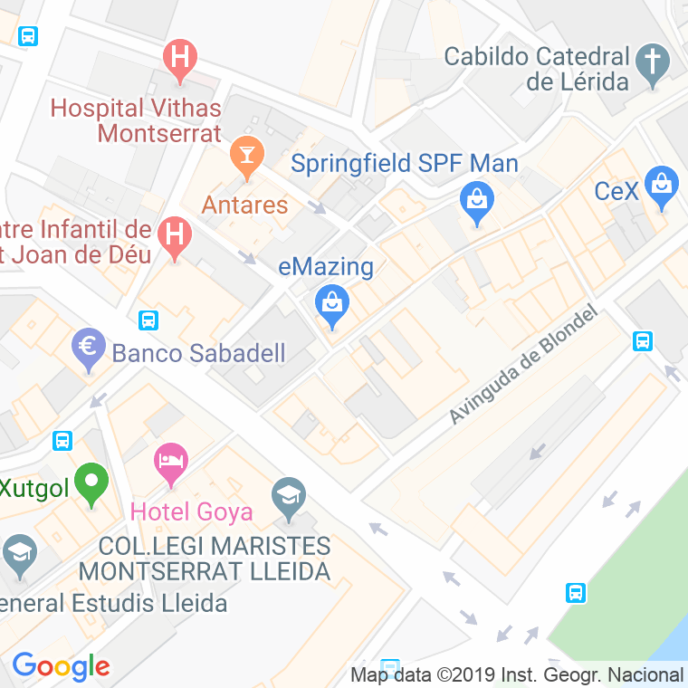Código Postal calle Rastro en Lleida