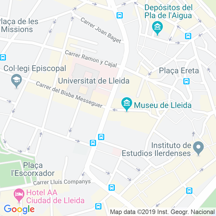 Código Postal calle Arago, rambla (Impares Del 1 Al Final) en Lleida